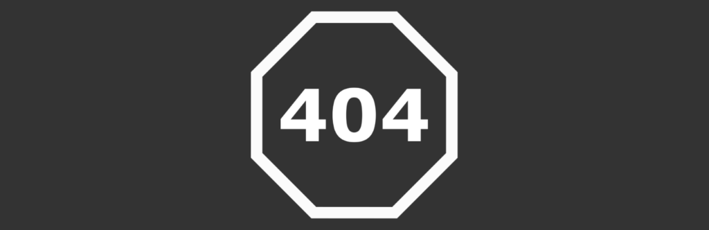 404 page